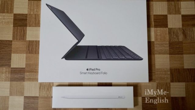 フォトレビュー】Apple Pencil  Smart Keyboard Folio。iPad Pro 12.9インチ(2018)第三世代 対応｜iMyMe-English