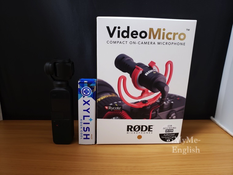 「RODE (ロード)VideoMicro 超小型コンデンサーマイク」の写真。