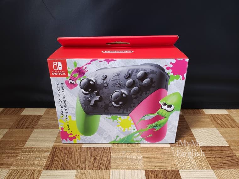 お取り寄せ】 美品 Nintendo switch プロコン 純正 スプラトゥーン 1